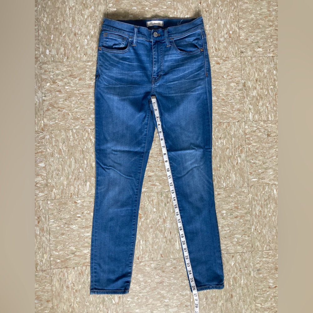 Madewell Roadtripper crop denim jeans size 27